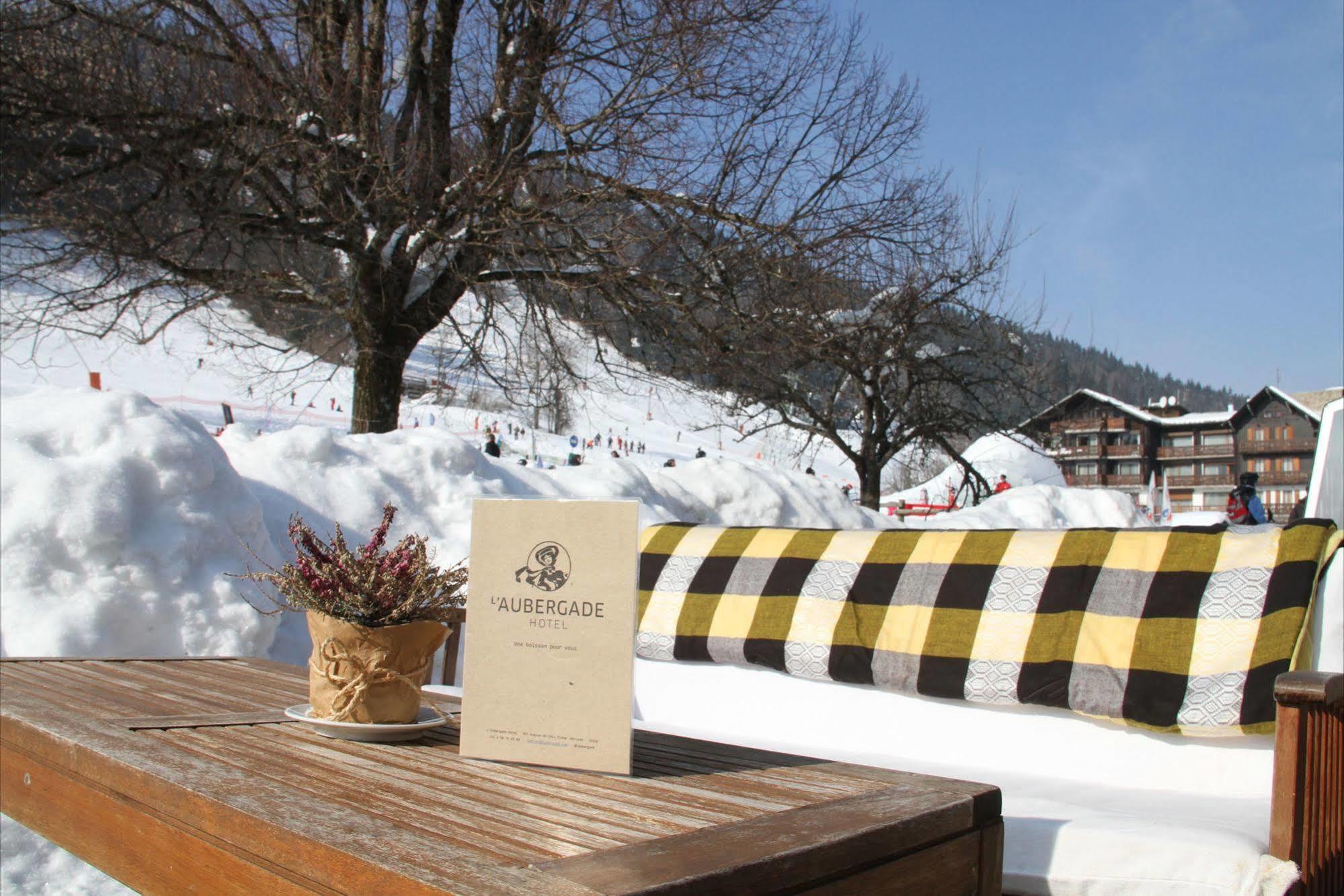 Hotel L'Aubergade Morzine Exterior foto